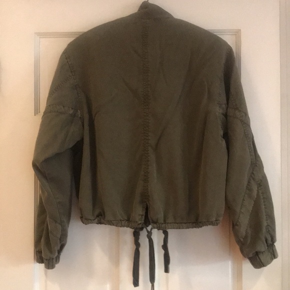Young fabulous and broke Olive Green Jacket - Picture 4 of 7